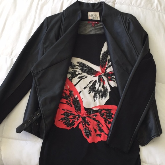 Thread & Supply Jackets & Blazers - Faux leather jacket - make this bundle 🛍